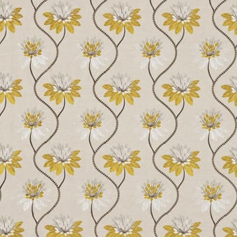 Eloise Fabric Dusty Blue Harlequin
