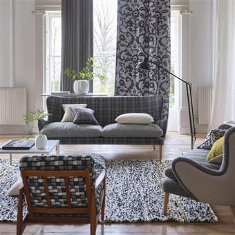 Alfombras Fontenoy Graphite Graphite Designers Guild