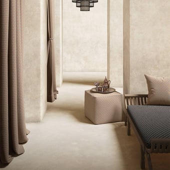 Tissu Nomade Terracotta Lelièvre