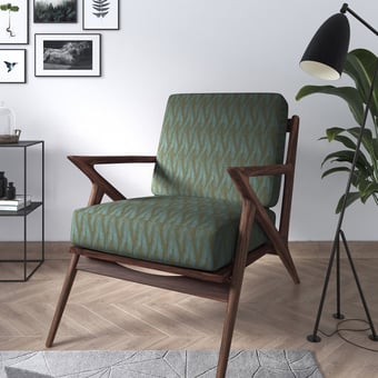 Saule Fabric Laurier Toiles de Mayenne