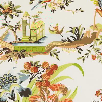 Le Lac Fabric Cuivre Edmond Petit
