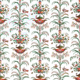 Récamier Fabric Rouge Edmond Petit