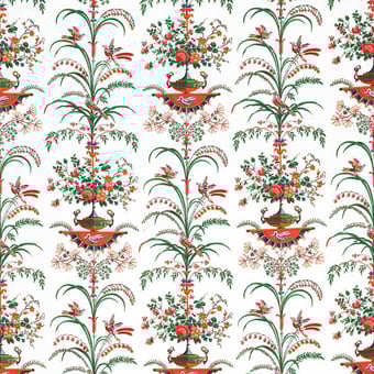 Tessuto Récamier Rouge Edmond Petit