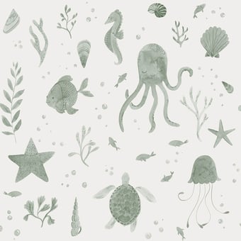 Carta da parati Della Jade Sandberg