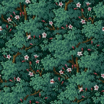 Papier peint Sous-Bois Fleuri Original Original Papier français 