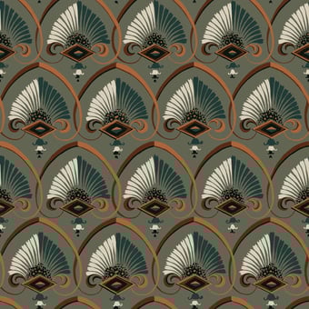 Papel pintado Les Créoles de Joséphine Original Original Papier français 