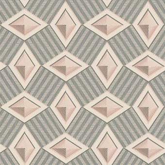 Champ d'Émeraude Wallpaper Beige Etoffe.com x Papier Français