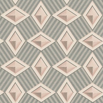 Papel pintado Champ d'Émeraude Beige Etoffe.com x Papier Français