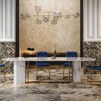 Novecento oro Tile Alba Petracer's