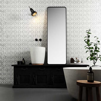 Geometria Tile Bianco A Petracer's