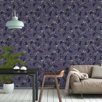 Madame Colette Original Wallpaper Original Papier français 