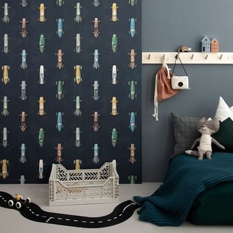 Race car Wallpaper Dark Studio Ditte