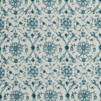 Dawlish Fabric Indigo GP & J Baker