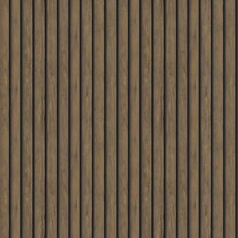 Wooden Fence Wallpaper Marron Montecolino
