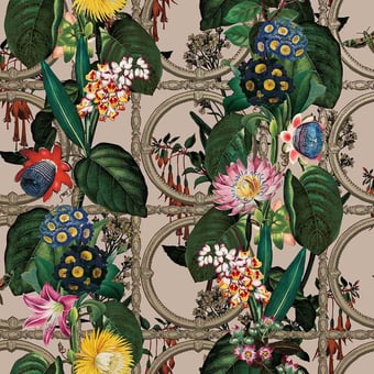 Exotic flower Wallpaper Multi Montecolino