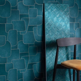 Papel pintado Shape Blanc Montecolino
