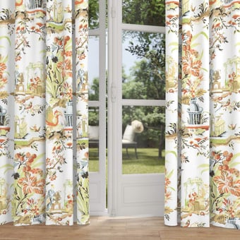 Le Lac Fabric Cuivre Edmond Petit
