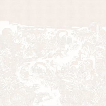 Carta da parati murale Eternelles Pierre 150x330 cm - 3 lés - côté gauche Isidore Leroy