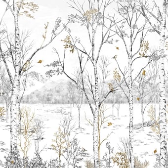 Carta da parati murale Nunavut Doré 150x330 cm - 3 lés - Partie A Isidore Leroy