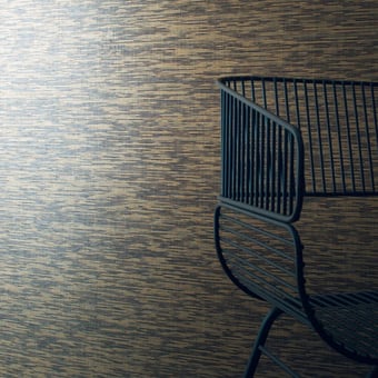 Rivestimento murale Cornely camel-black Casamance