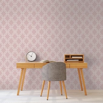 Papier peint Pilton Rose Montecolino