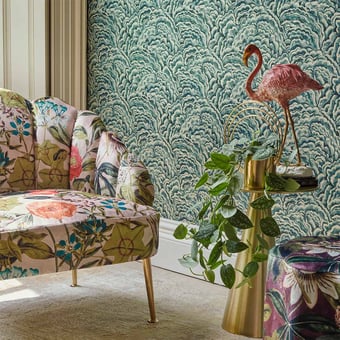 Lumino Wallpaper Champagne/Gold Clarke and Clarke