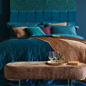 Selva Wallpaper Bronze/Ivory Clarke and Clarke