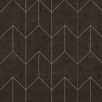 Arrow Cork Wallpaper Cocoa Coordonné