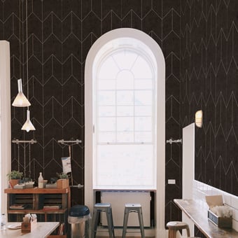 Arrow Cork Wallpaper Cocoa Coordonné