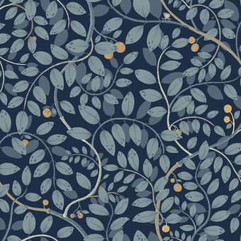 Kirke Wallpaper Grey Midbec