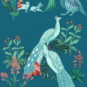 Yutopia Wallpaper Notte Little Cabari