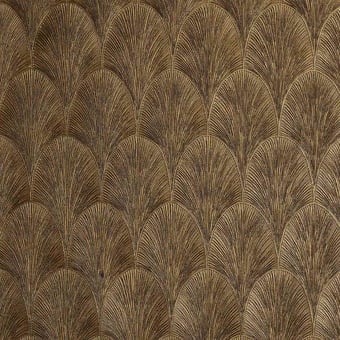Carta da parati Tourmalinoe Doré foncé Casamance