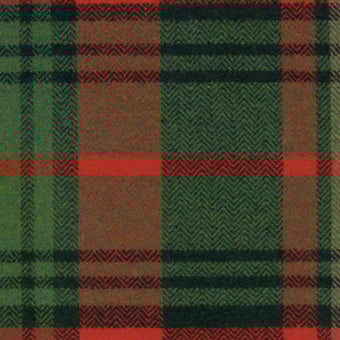 Tyrolean Plaid Fabric Green Red Mindthegap