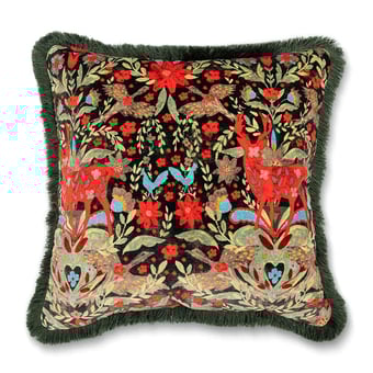 Coussin velours Der König Black Mindthegap