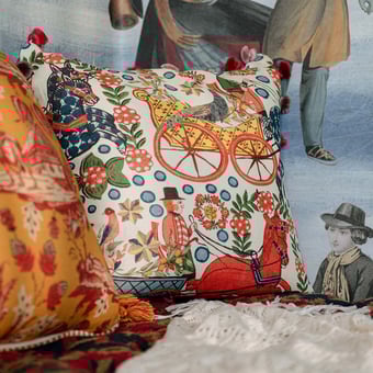 Fasnacht Cushion Taupe Mindthegap