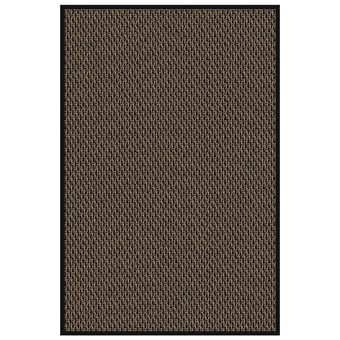 Sisal Nature Black in-outdoor Rug Solid black Bolon