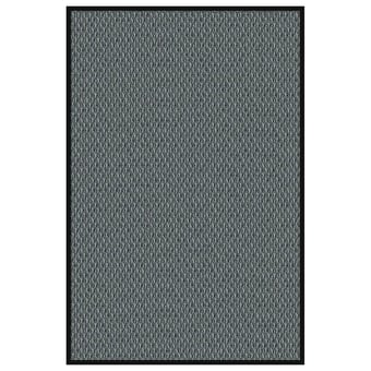 Sisal Plain Granit in-outdoor Rug Solid black Bolon