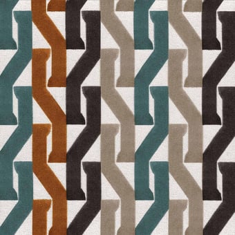 Monogramme Velvet Garance / pourpre Casamance
