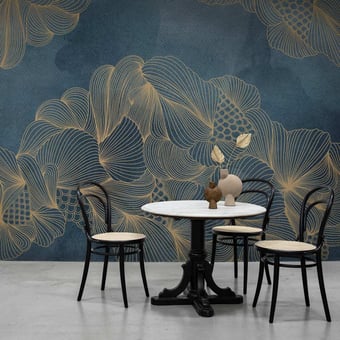 Papel pintado mural panorámico Opulence Saphir Rebel Walls