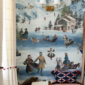 Kaprun Panel Blue Mindthegap