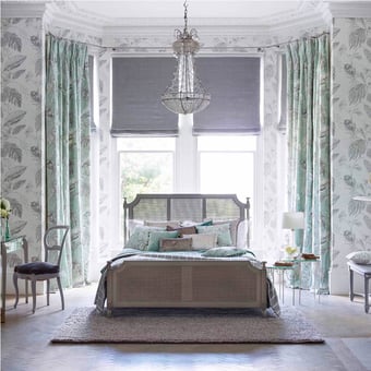 Tissu Amborella Silk Seaglass Harlequin