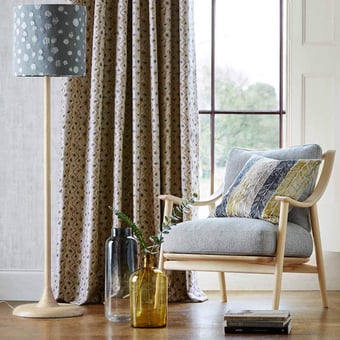Tissu Coralite Brass Harlequin