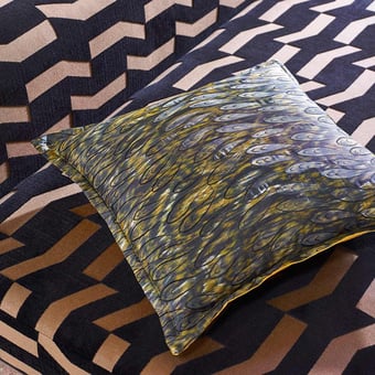 Tissu Hennings Tigers Eye/Ink Zoffany