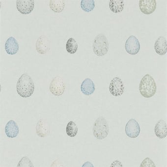 Carta da parati Nest Egg Marine Aqua Sanderson