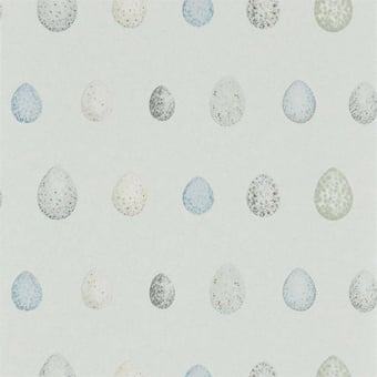 Papier peint Nest Egg Marine Aqua Sanderson