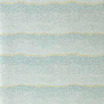 Ripley Wallpaper Auqa/Lichen Sanderson