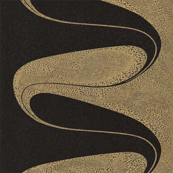 Carta da parati Darcy Vine Black Zoffany
