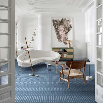 Pavimento Viennese Tile Blu Petracer's
