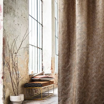 Tessuto Bramante Mordore Casamance
