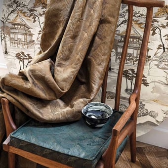 Betta Fabric Gris perle Casamance
